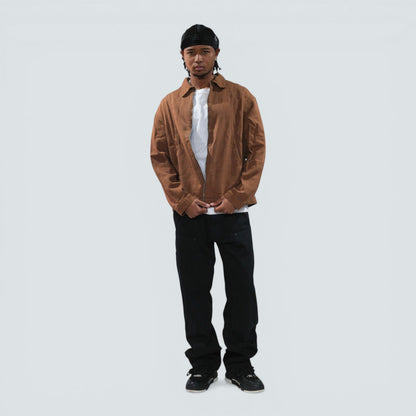 WIRE ZIP SHIRT JACKET