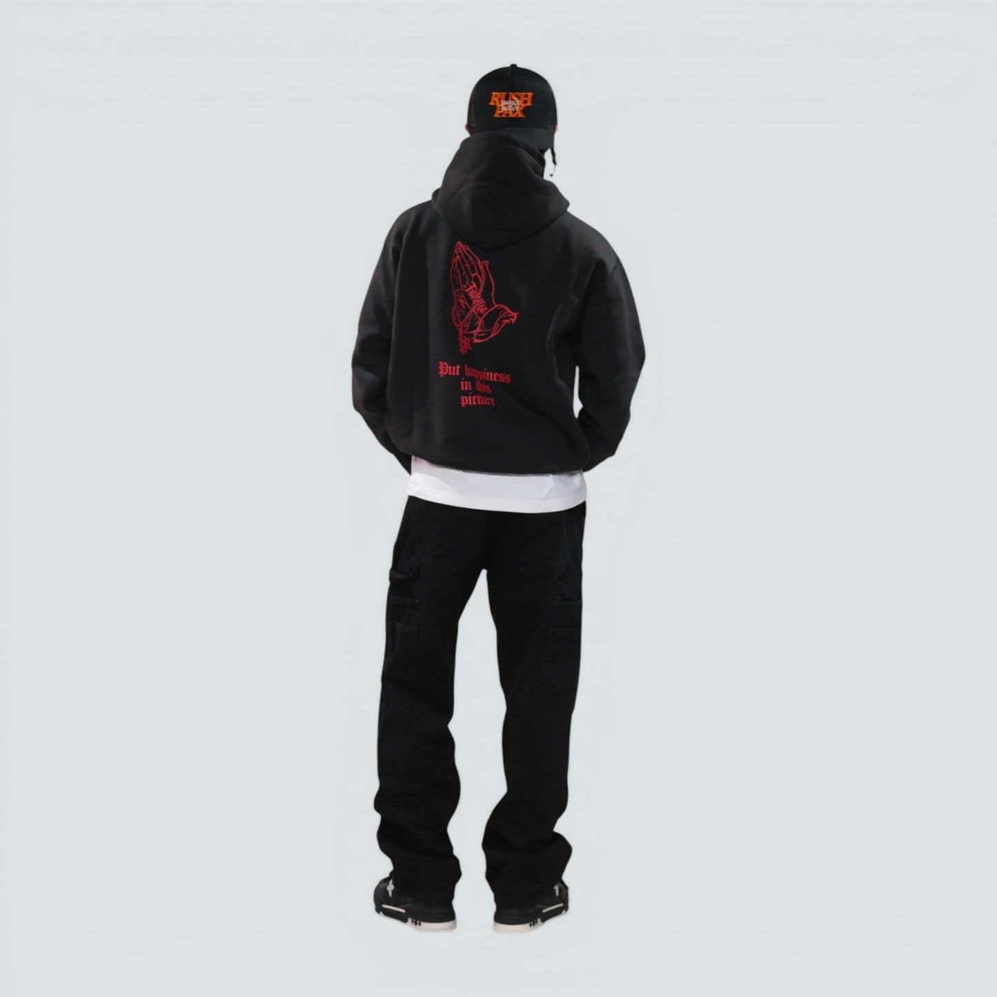PRAYING HANDS INKED HOODIE